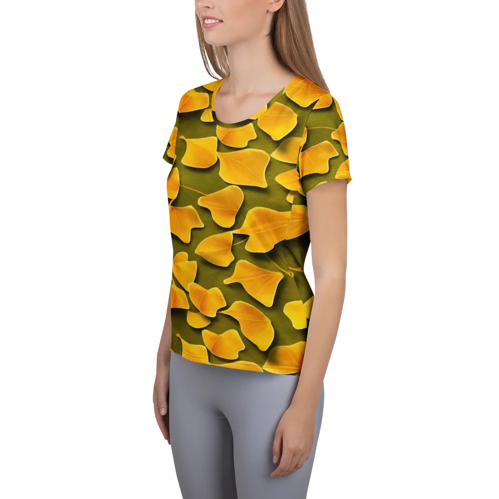 Autumn Relic on Women's Athletic T-Shirt — Left