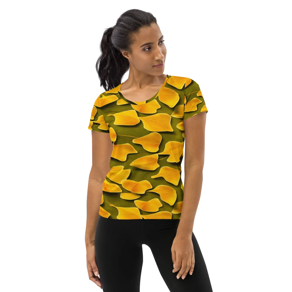 Autumn Relic on Women's Athletic T-Shirt — Front