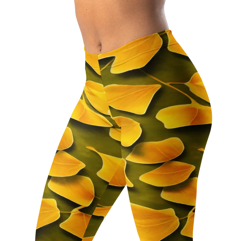 Autumn Relic on Leggings — Left Front