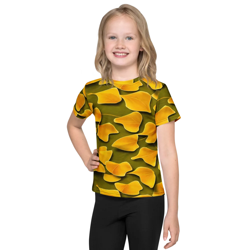 Autumn Relic on Kids Crew Neck T-Shirt — Front