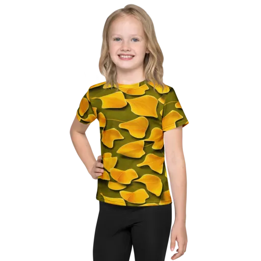 Autumn Relic on a Kids Crew Neck T-Shirt