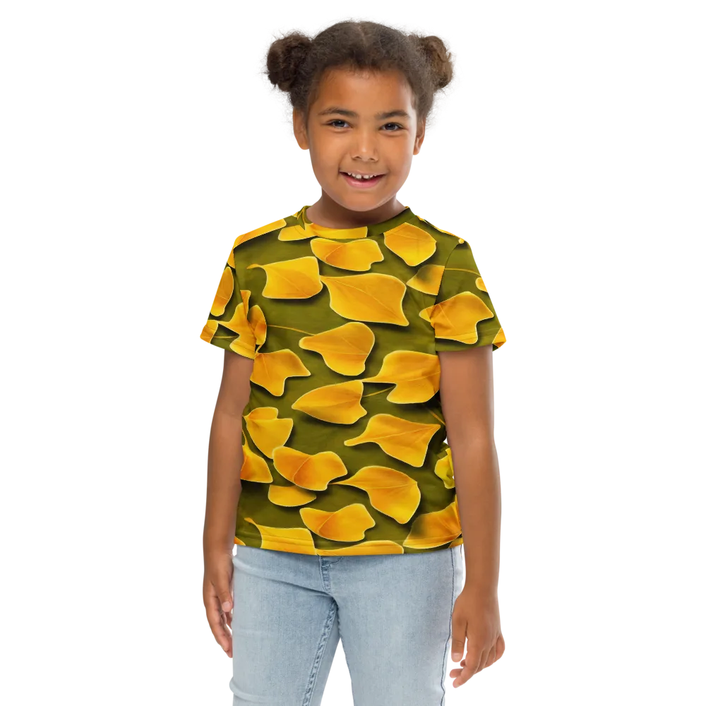 Autumn Relic on Kids Crew Neck T-Shirt — Front