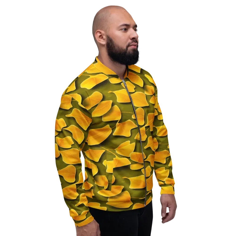 Autumn Relic on Bomber Jacket — Right