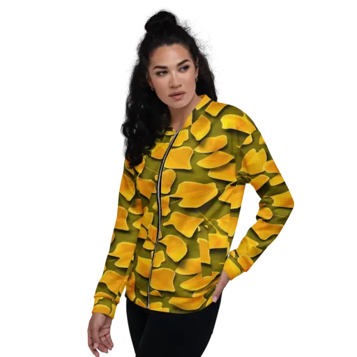 Autumn Relic on a Bomber Jacket