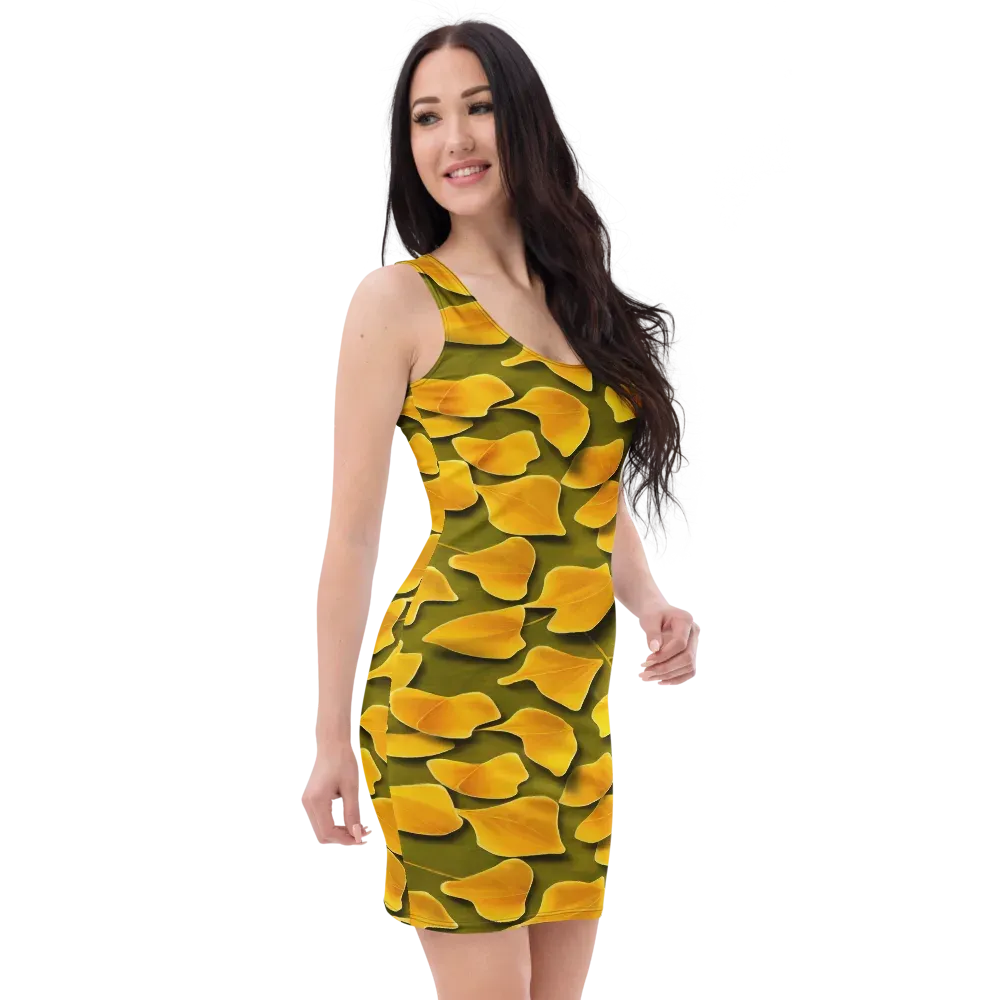 Autumn Relic on Bodycon Dress — Right Front