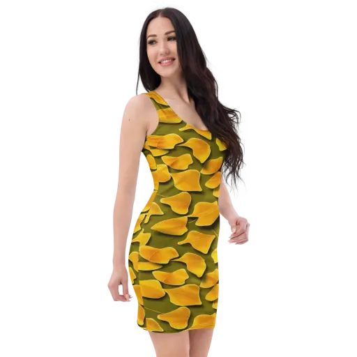 Autumn Relic on a Bodycon Dress