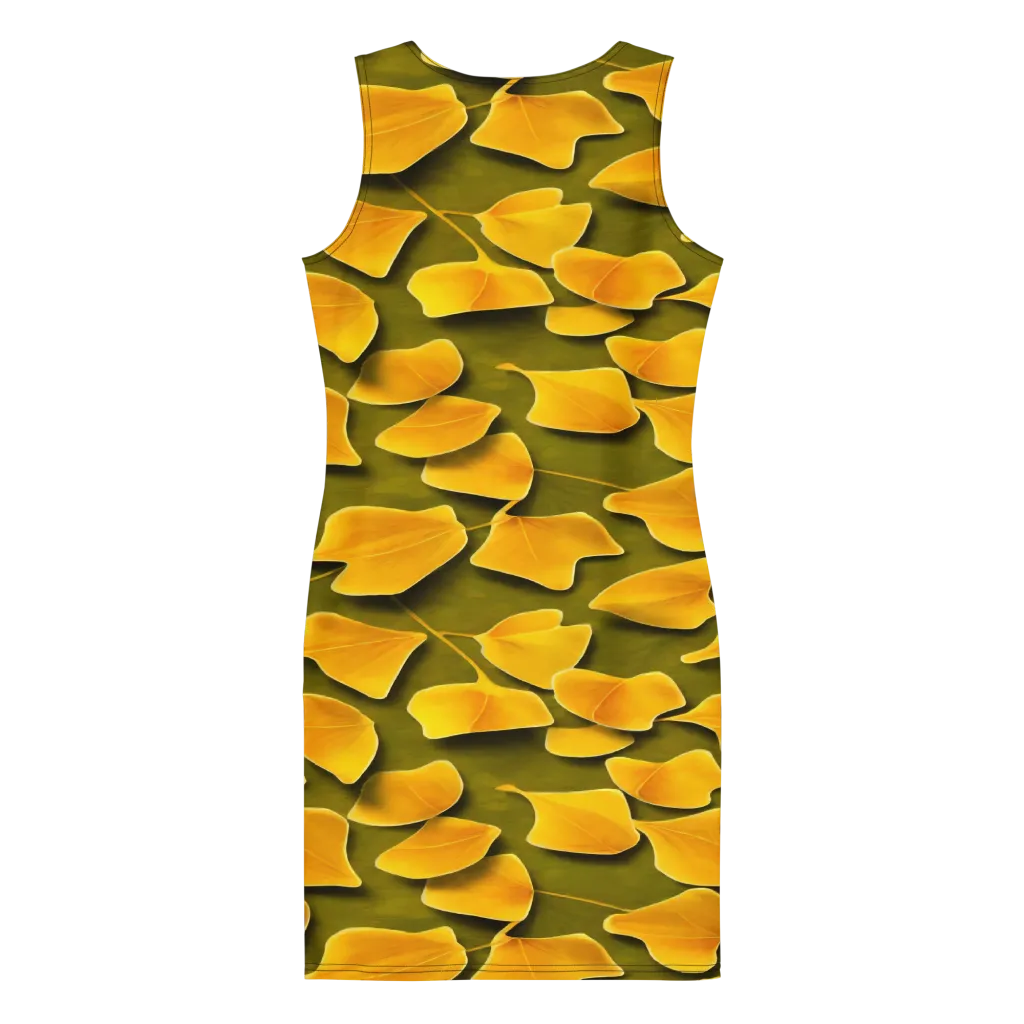 Autumn Relic on Bodycon Dress — Back