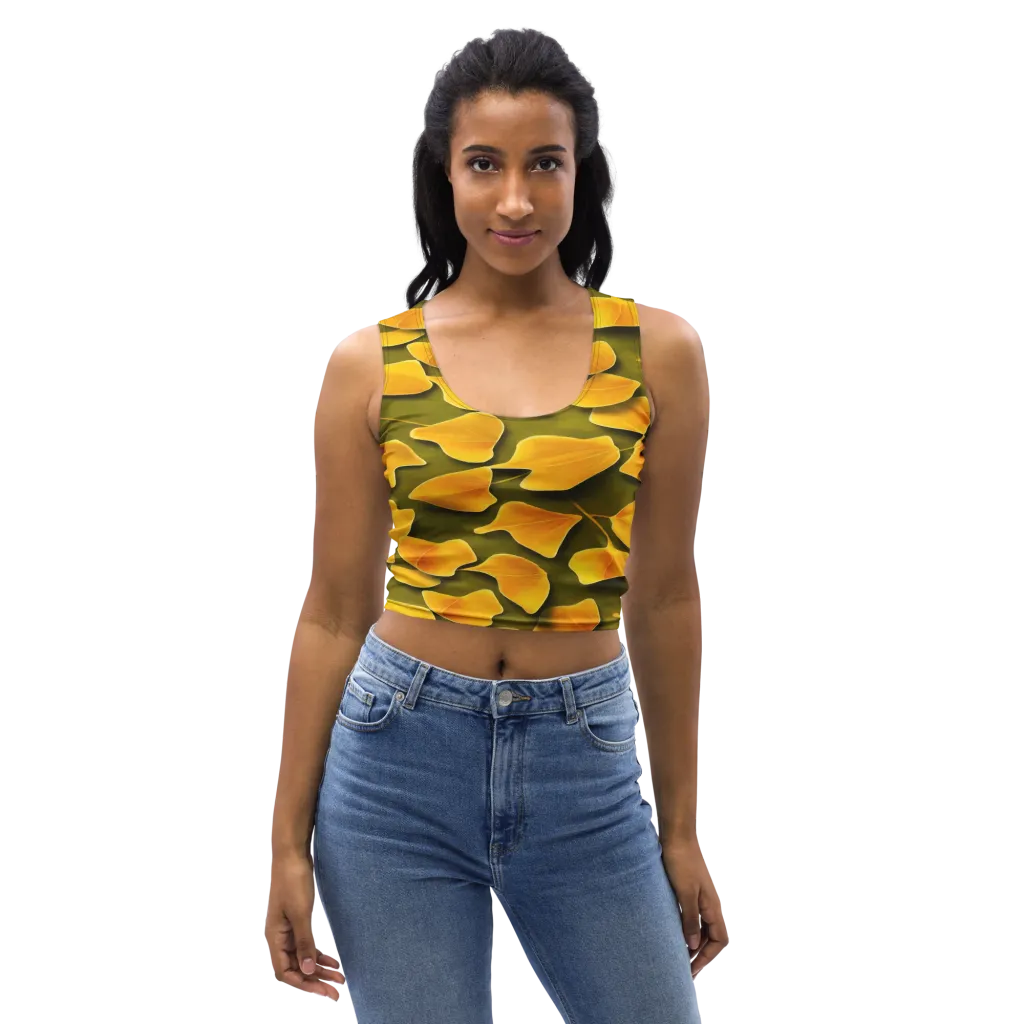 Autumn Relic on Crop Top — Front