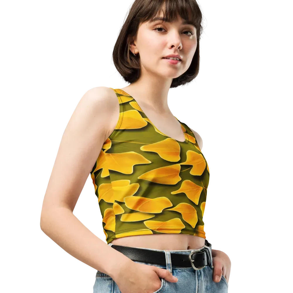 Autumn Relic on Crop Top — Right Front