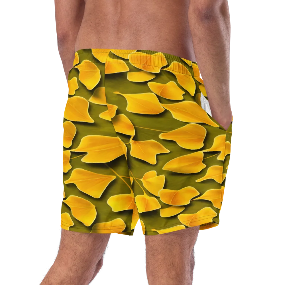 Autumn Relic on Swim Trunks — Right Back