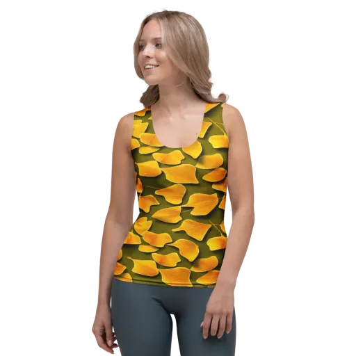 Autumn Relic on a Women's Tank Top