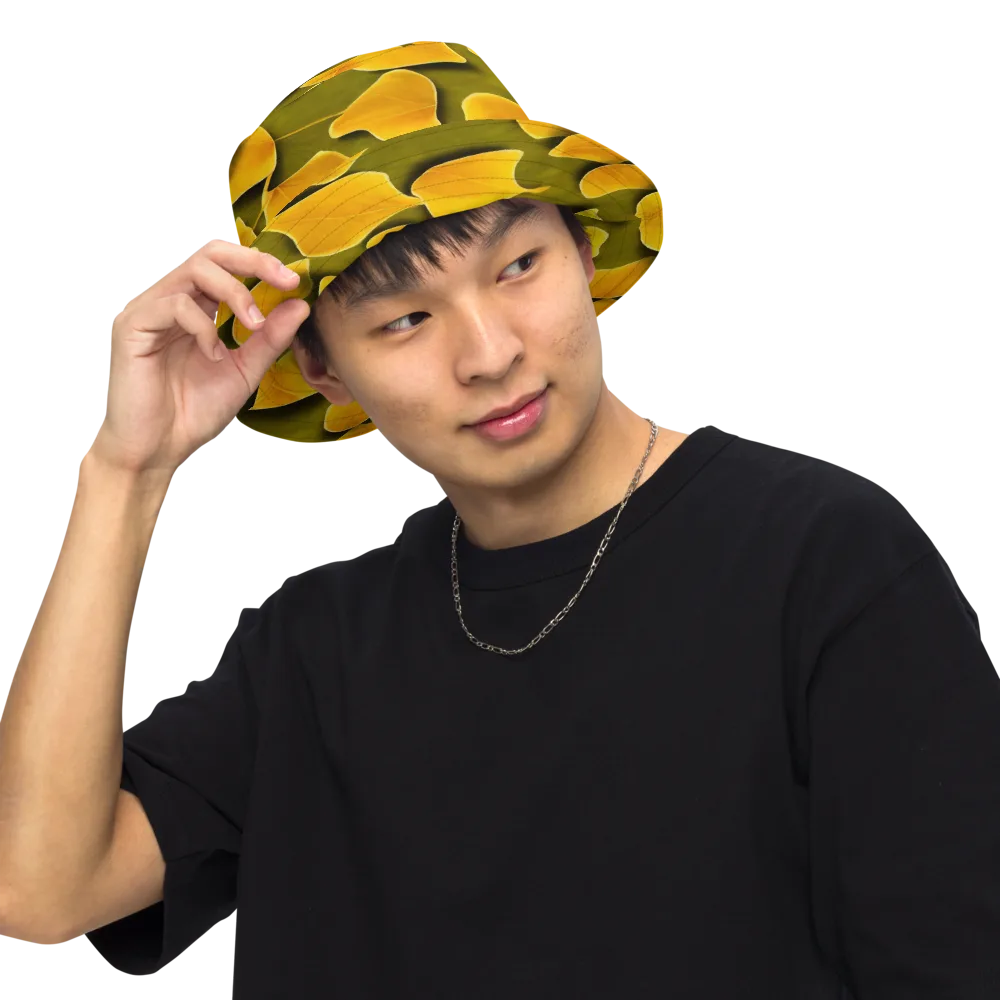 Autumn Relic on Reversible Bucket Hat — Front Inside