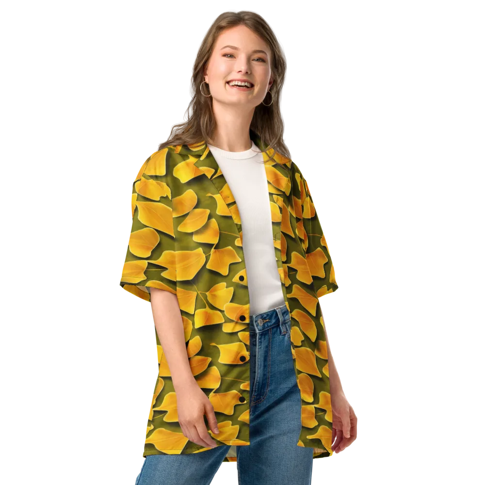 Autumn Relic on Button Shirt — Front