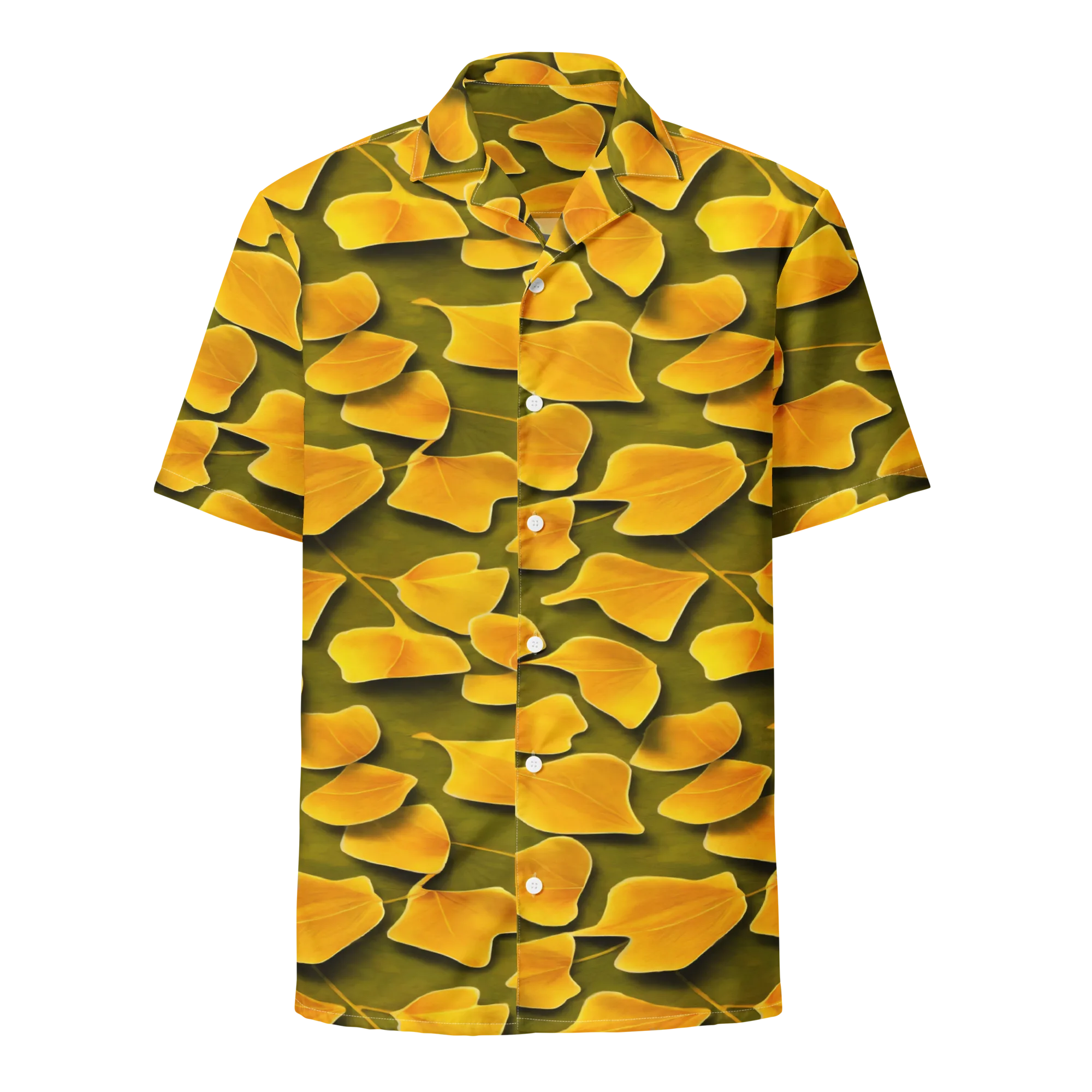 Autumn Relic on Button Shirt — Front
