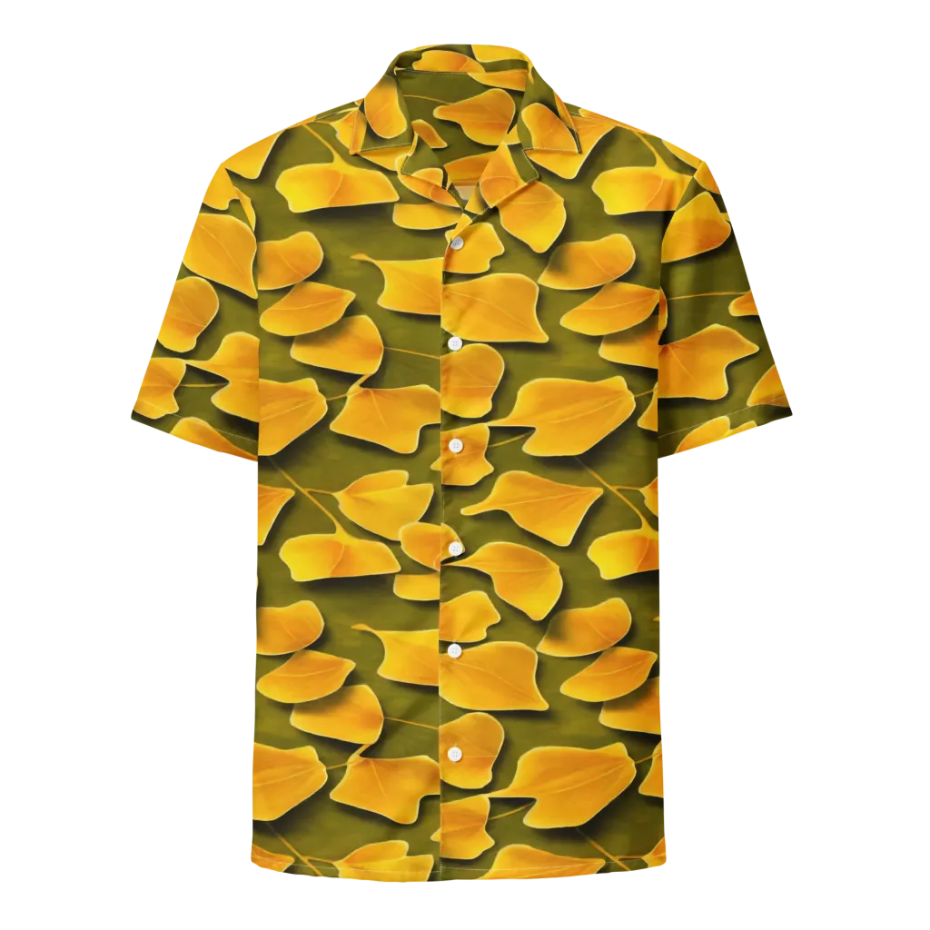 Autumn Relic on Button Shirt — Front