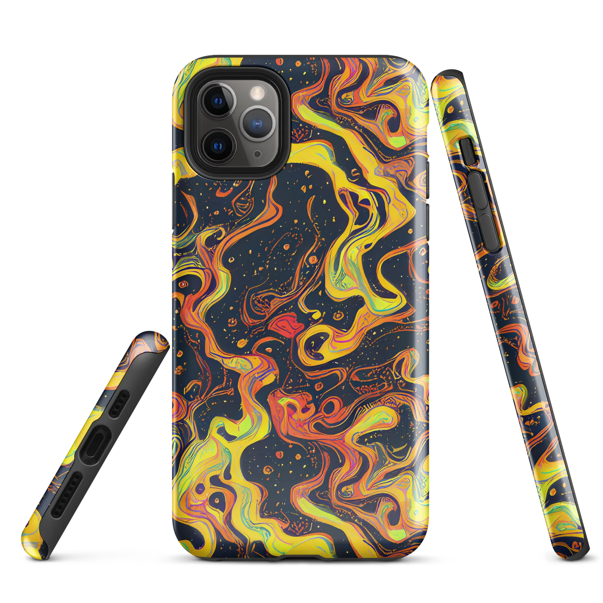 Afterdark Swirl on Tough Case for iPhone® — Front