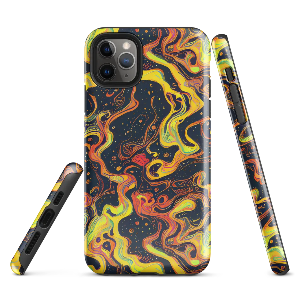 Afterdark Swirl on Tough Case for iPhone® — Front