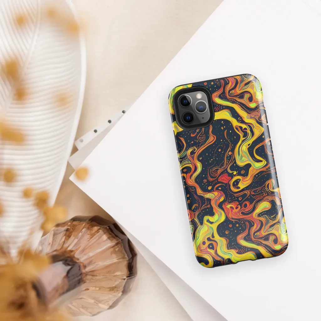 Afterdark Swirl on Tough Case for iPhone® — Front