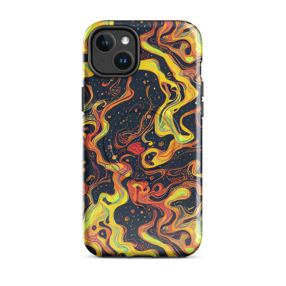 Afterdark Swirl on MagSafe Tough Case for iPhone® — Front