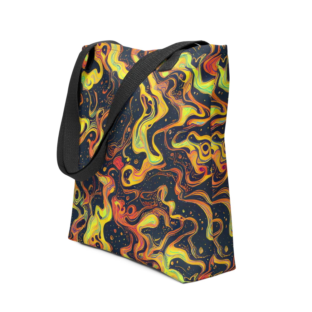 Afterdark Swirl on Tote Bag — Front