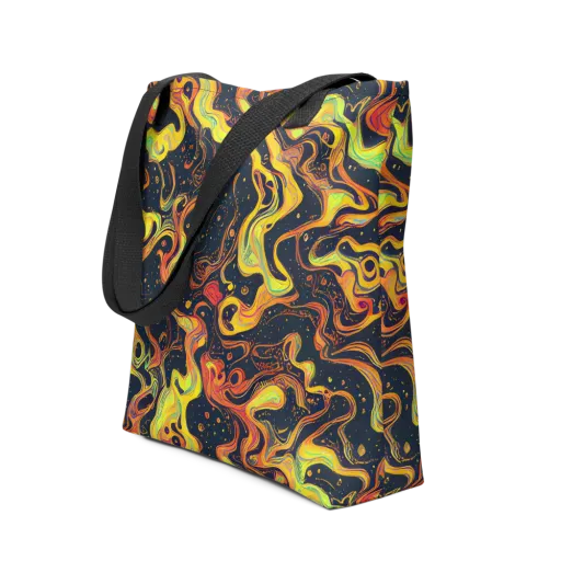 Afterdark Swirl on a Tote Bag