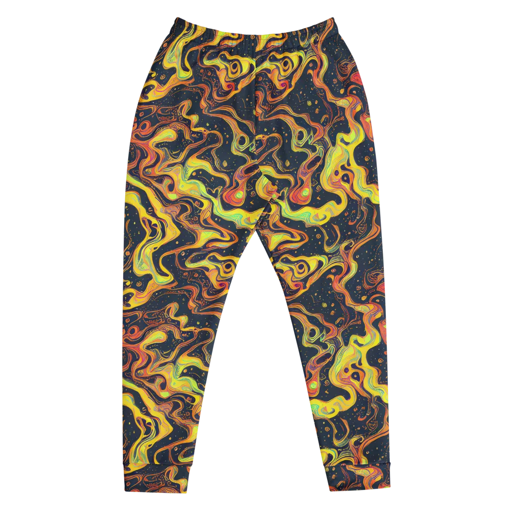 Afterdark Swirl on Men's Joggers — Front