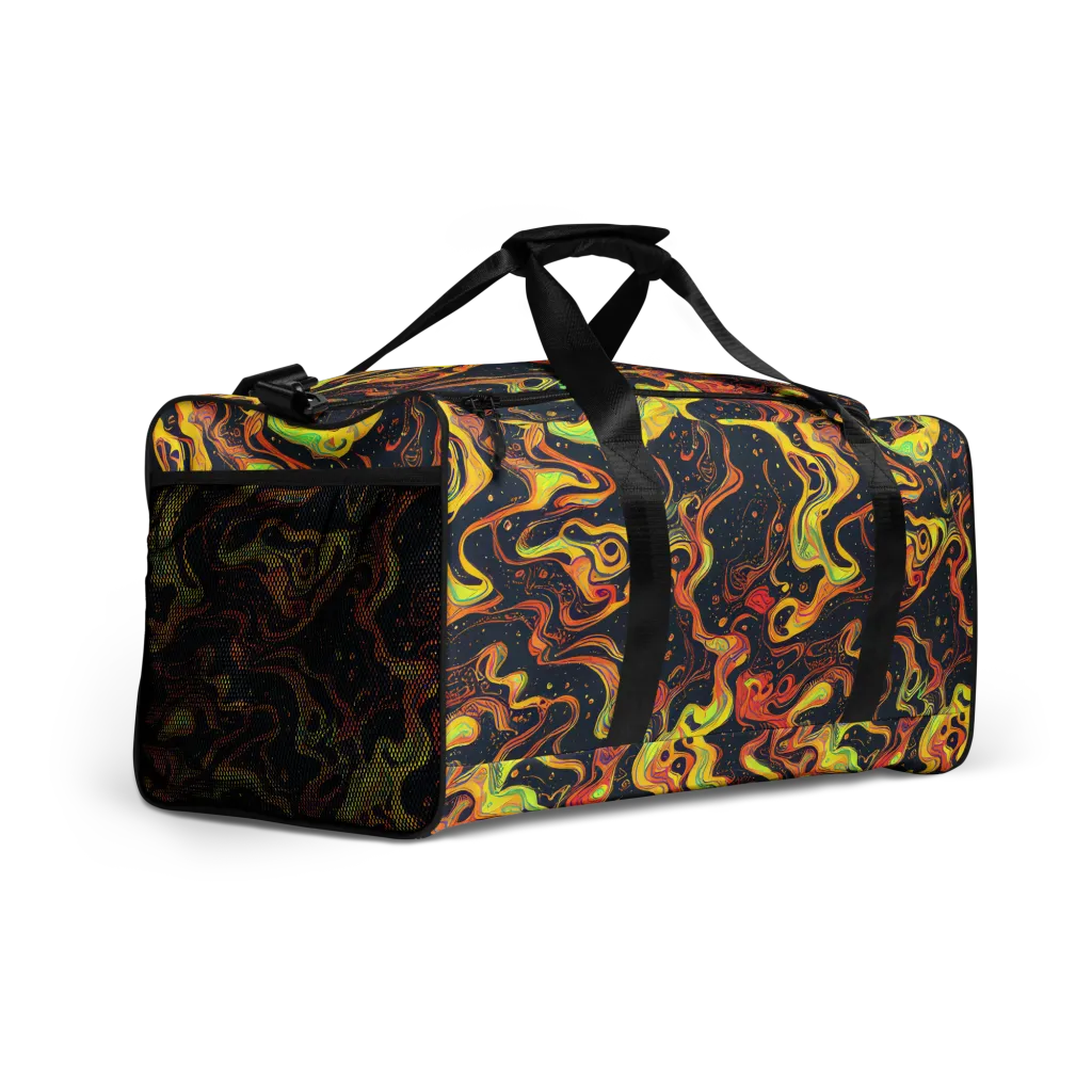Afterdark Swirl on Duffle Bag — Right Front