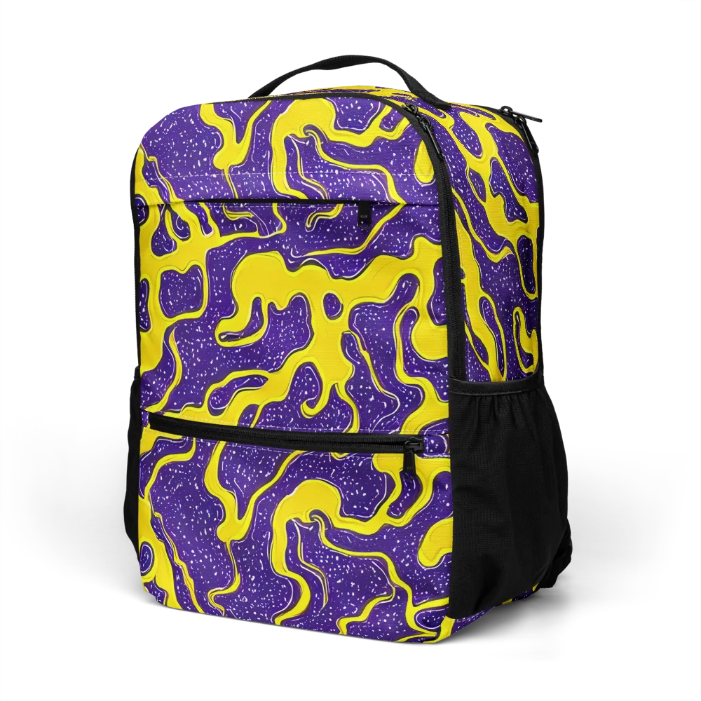 Lemon Nebula on Utility Backpack — Left Front