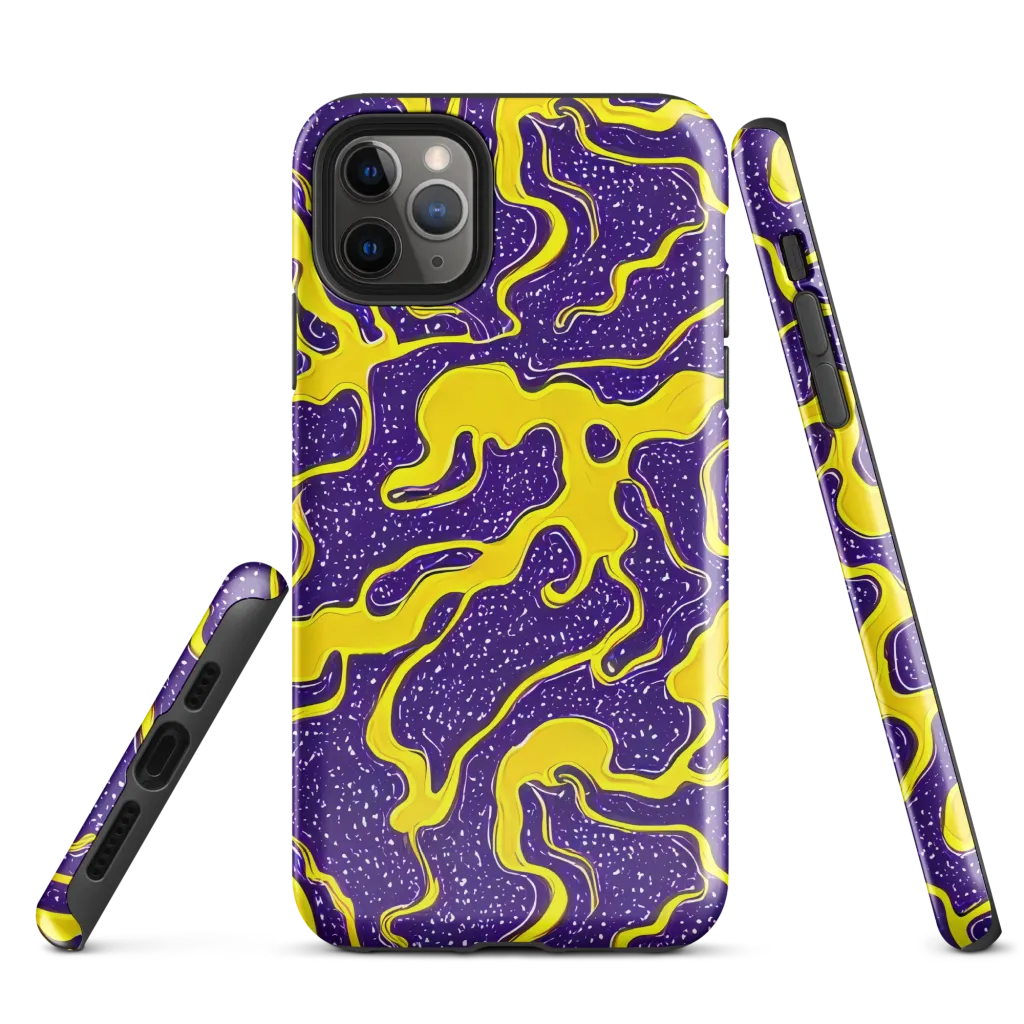 Lemon Nebula on Tough Case for iPhone® — Front