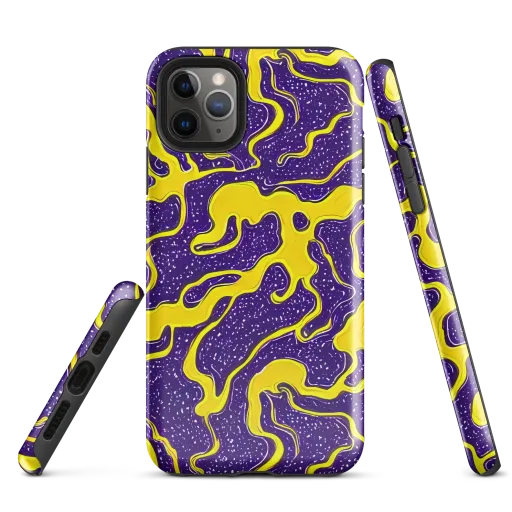 Lemon Nebula on a Tough Case for iPhone®