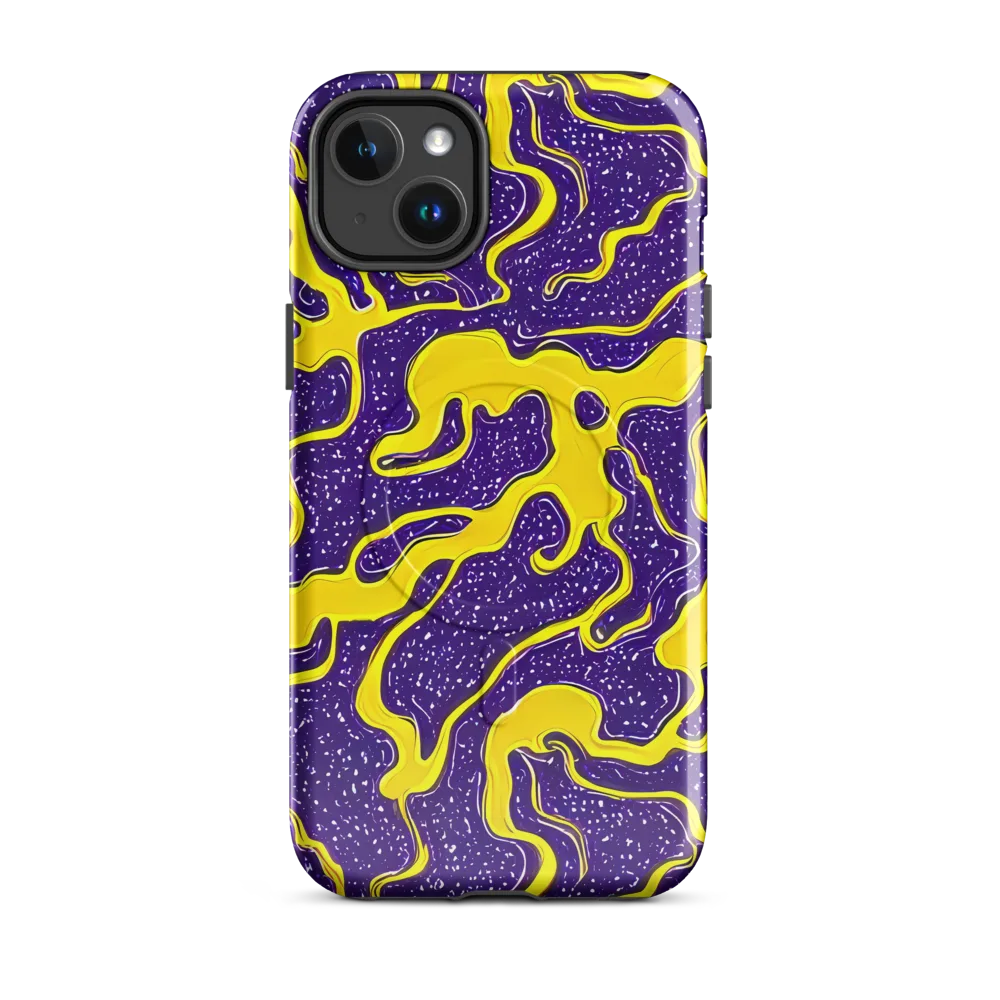 Lemon Nebula on MagSafe Tough Case for iPhone® — Front