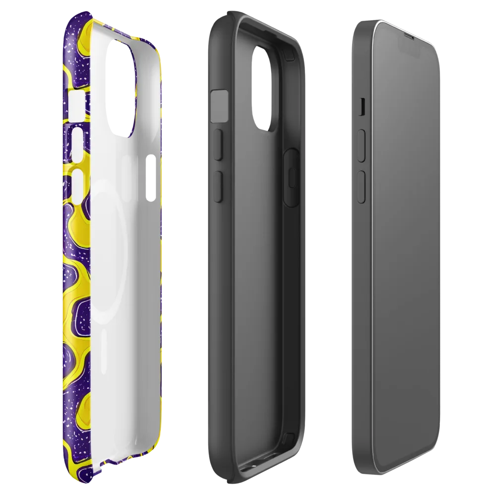Lemon Nebula on MagSafe Tough Case for iPhone® — Front