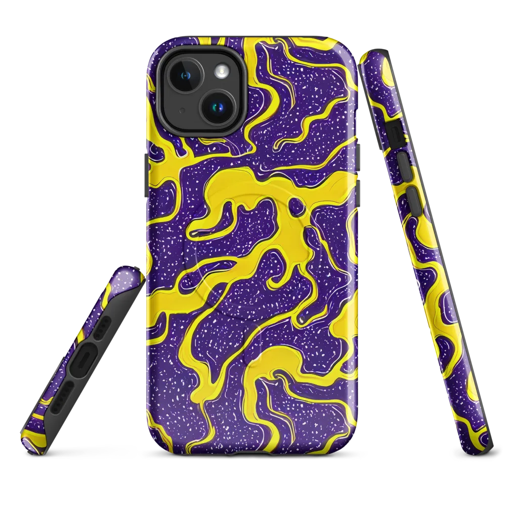 Lemon Nebula on MagSafe Tough Case for iPhone® — Front