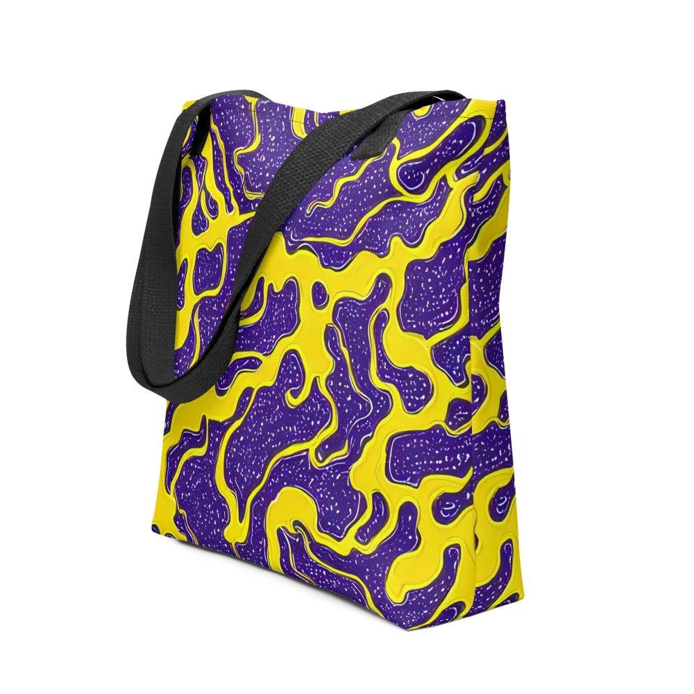Lemon Nebula on Tote Bag — Front