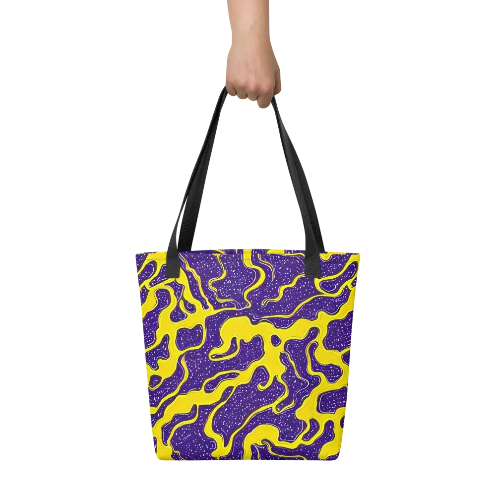 Lemon Nebula on Tote Bag — Front