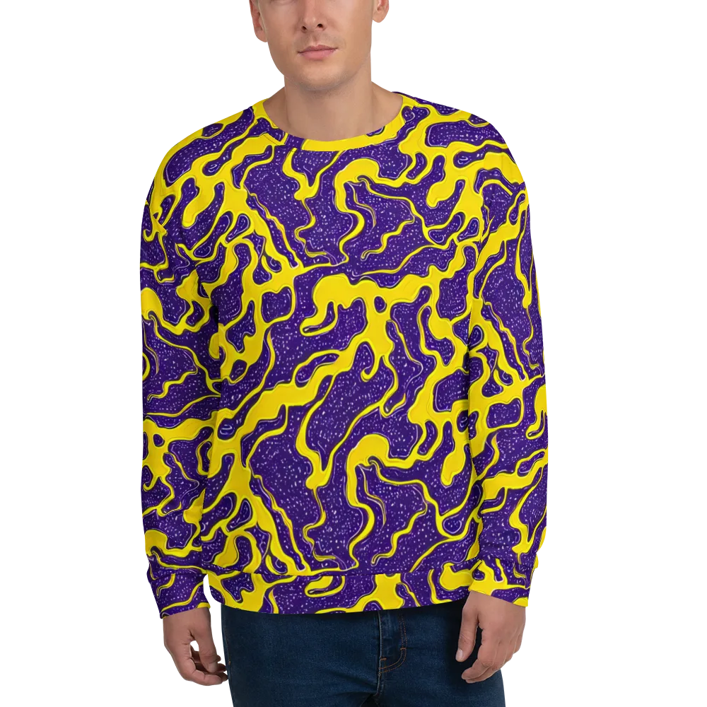 Lemon Nebula on Sweatshirt — Front