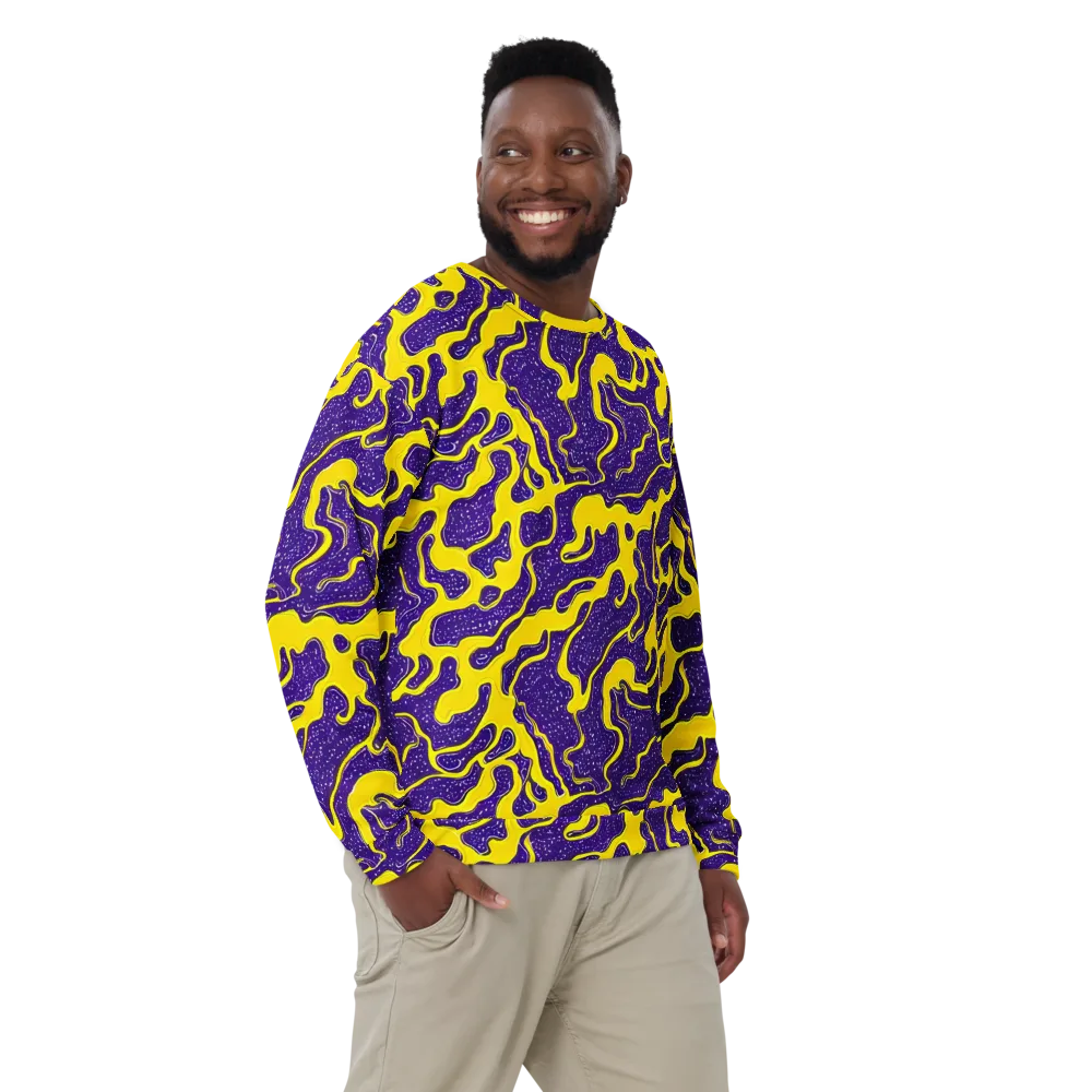 Lemon Nebula on Sweatshirt — Front
