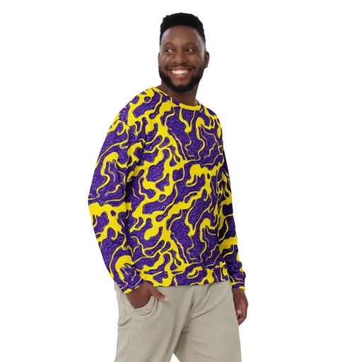 Lemon Nebula on a Sweatshirt