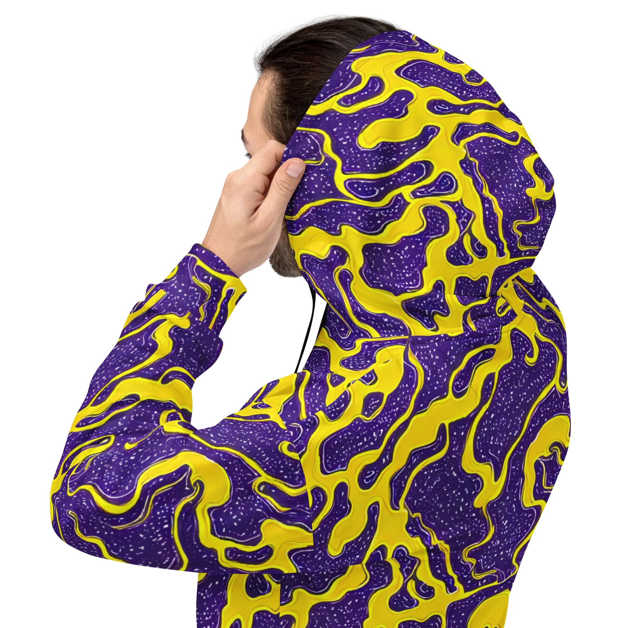 Lemon Nebula on Hoodie — Back