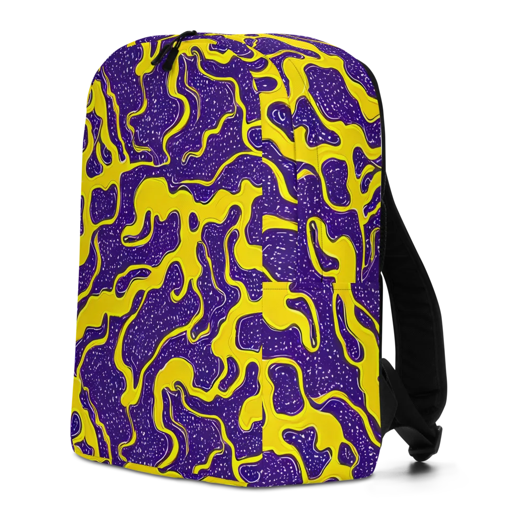 Lemon Nebula on Minimalist Backpack — Left
