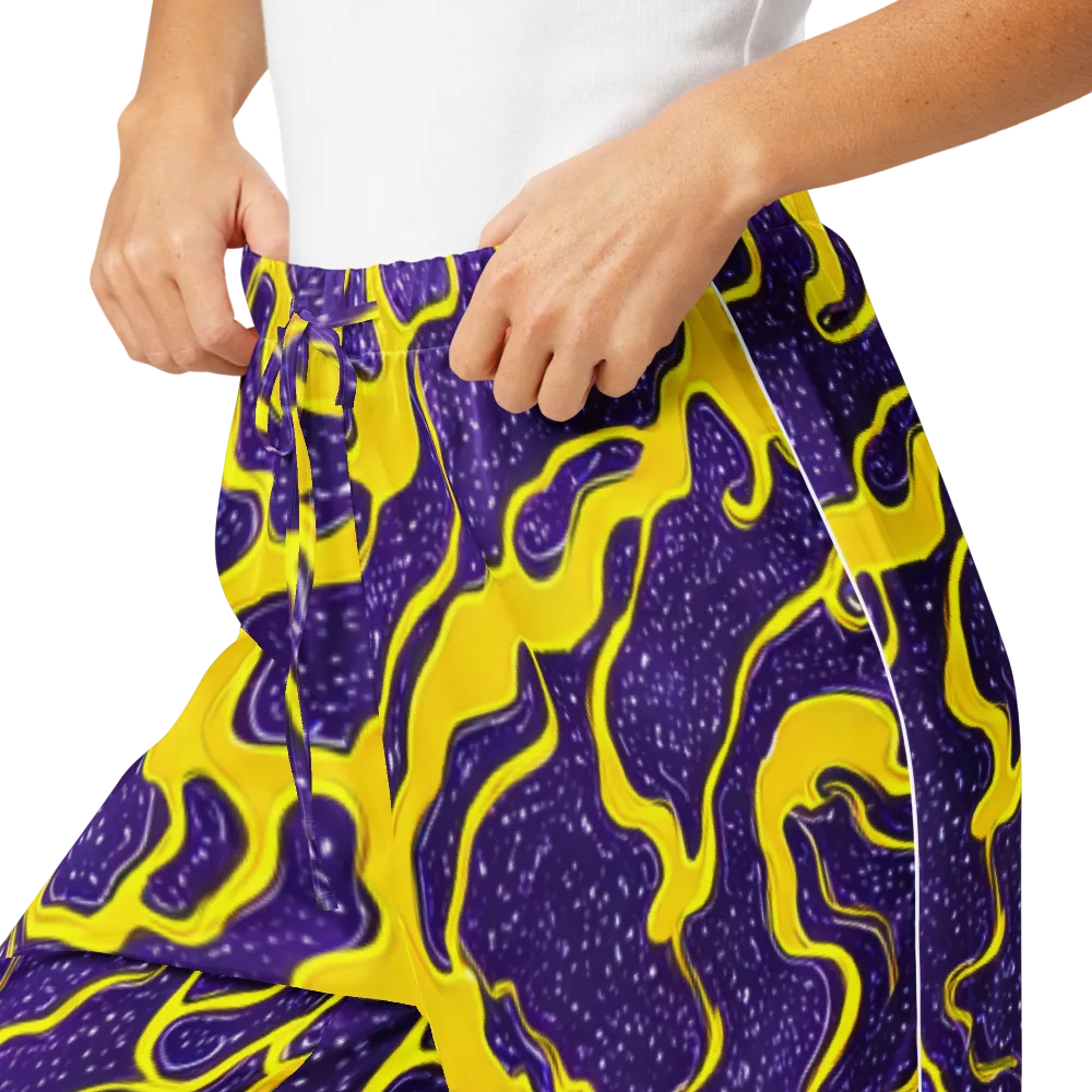 Lemon Nebula on Women's Pajama Pants — Product details