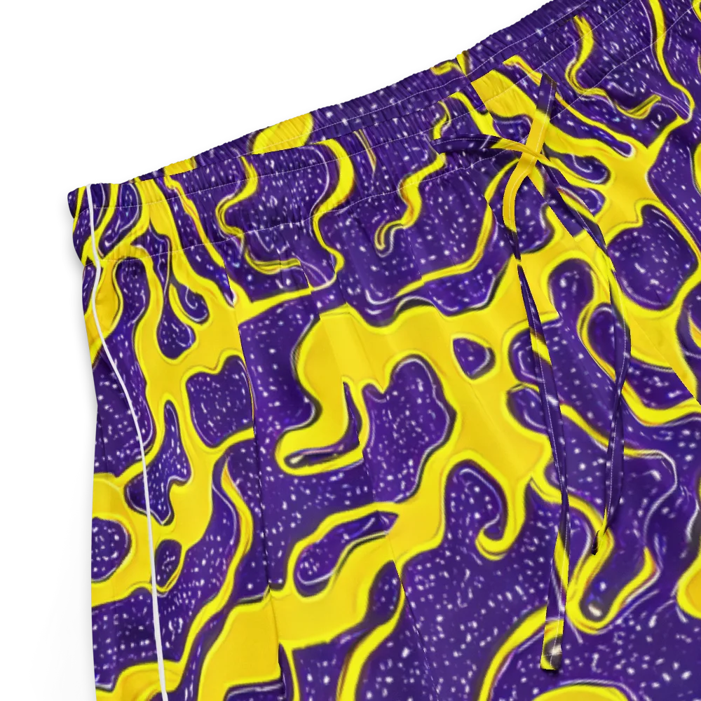 Lemon Nebula on Women's Pajama Shorts — Product details