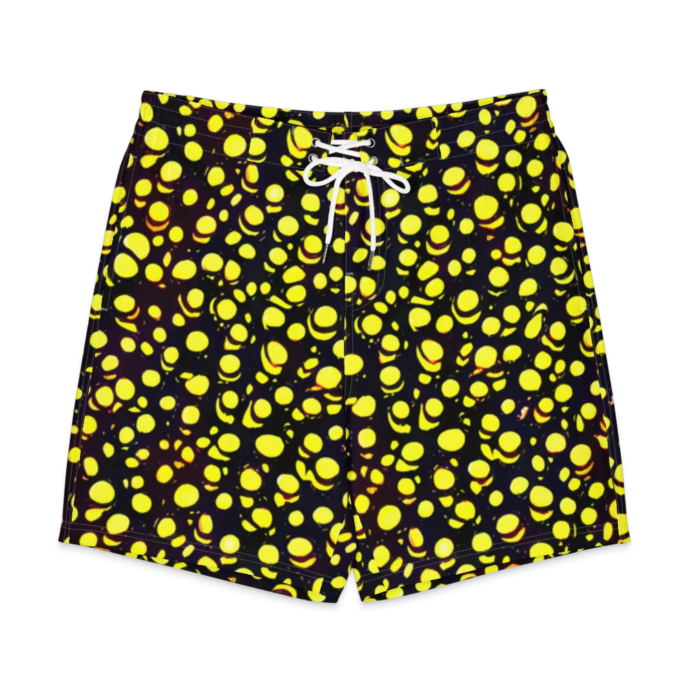 Luminous Scatter on Men's Board Shorts — Front