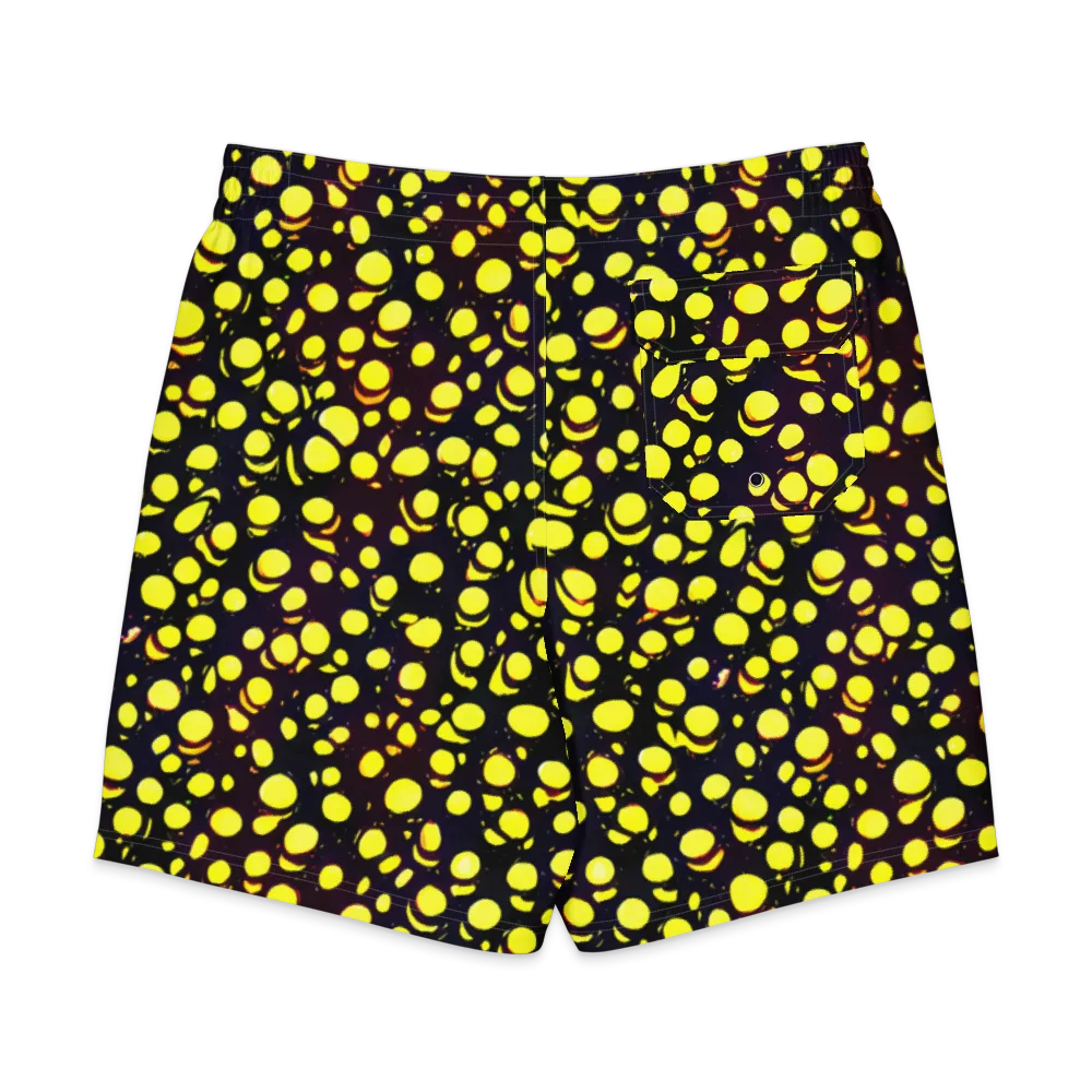 Luminous Scatter on Men's Board Shorts — Back