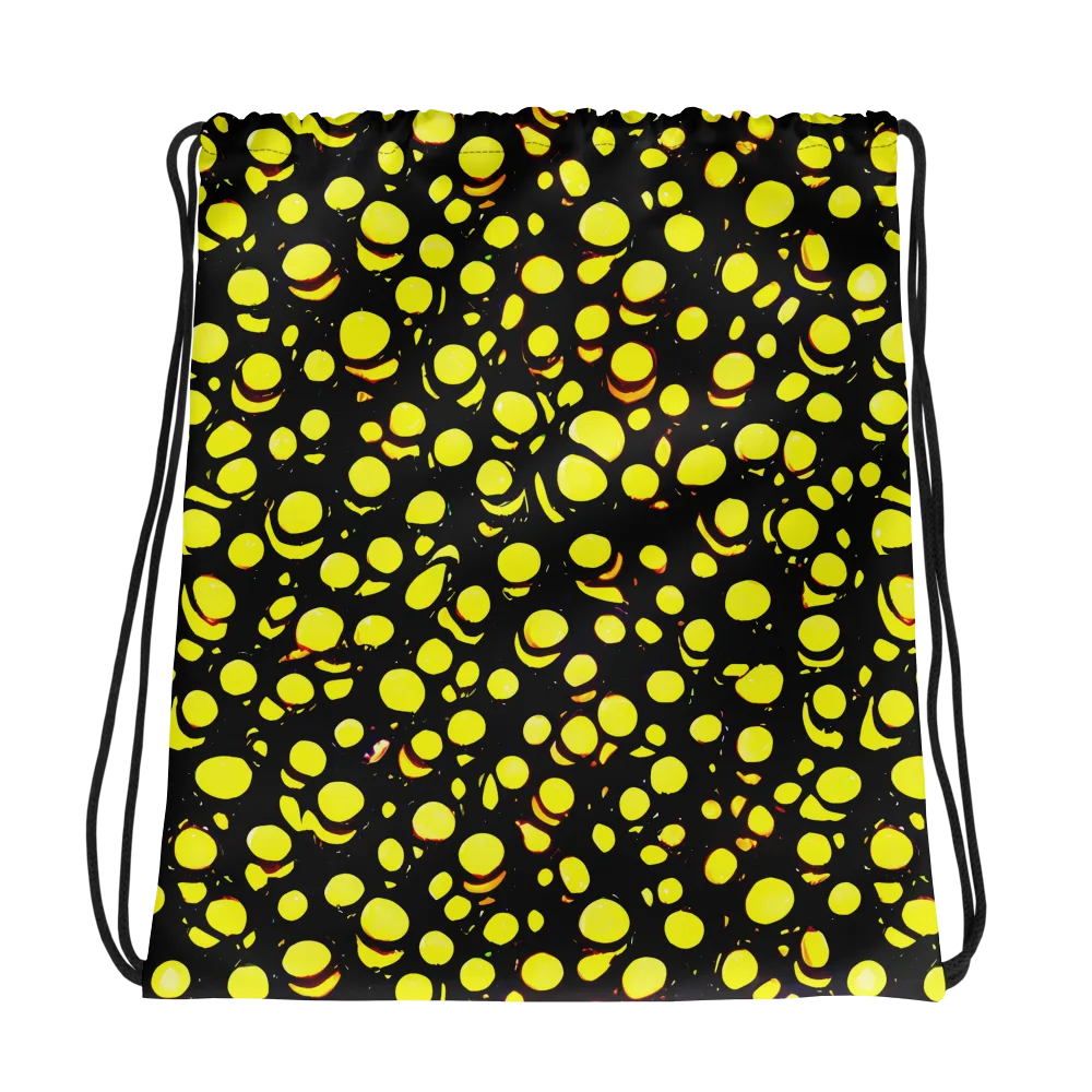 Luminous Scatter on Drawstring Bag — Photo