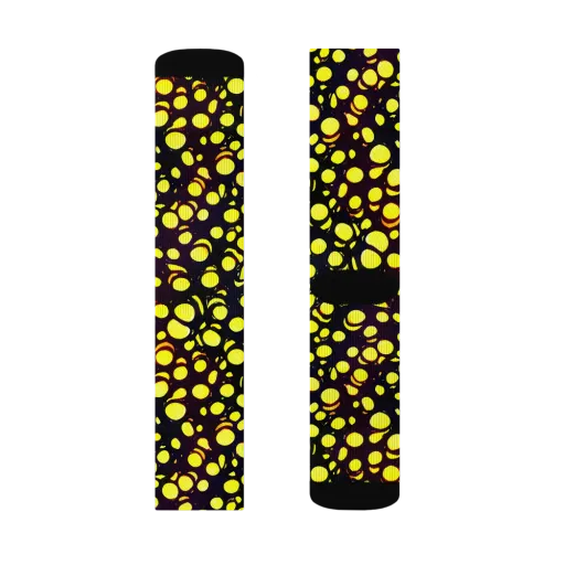 Luminous Scatter on a Socks