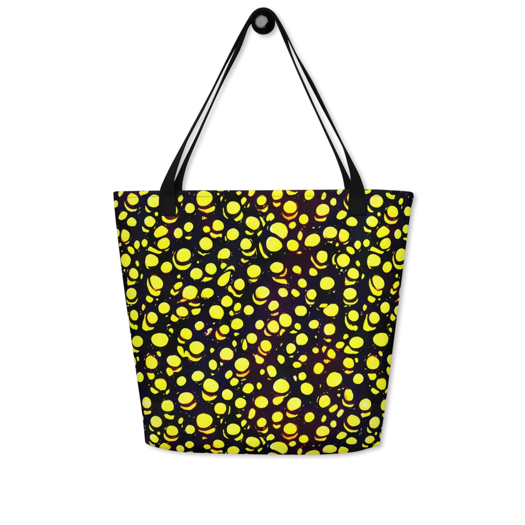 Luminous Scatter on Large Tote Bag W/ Pocket — Front