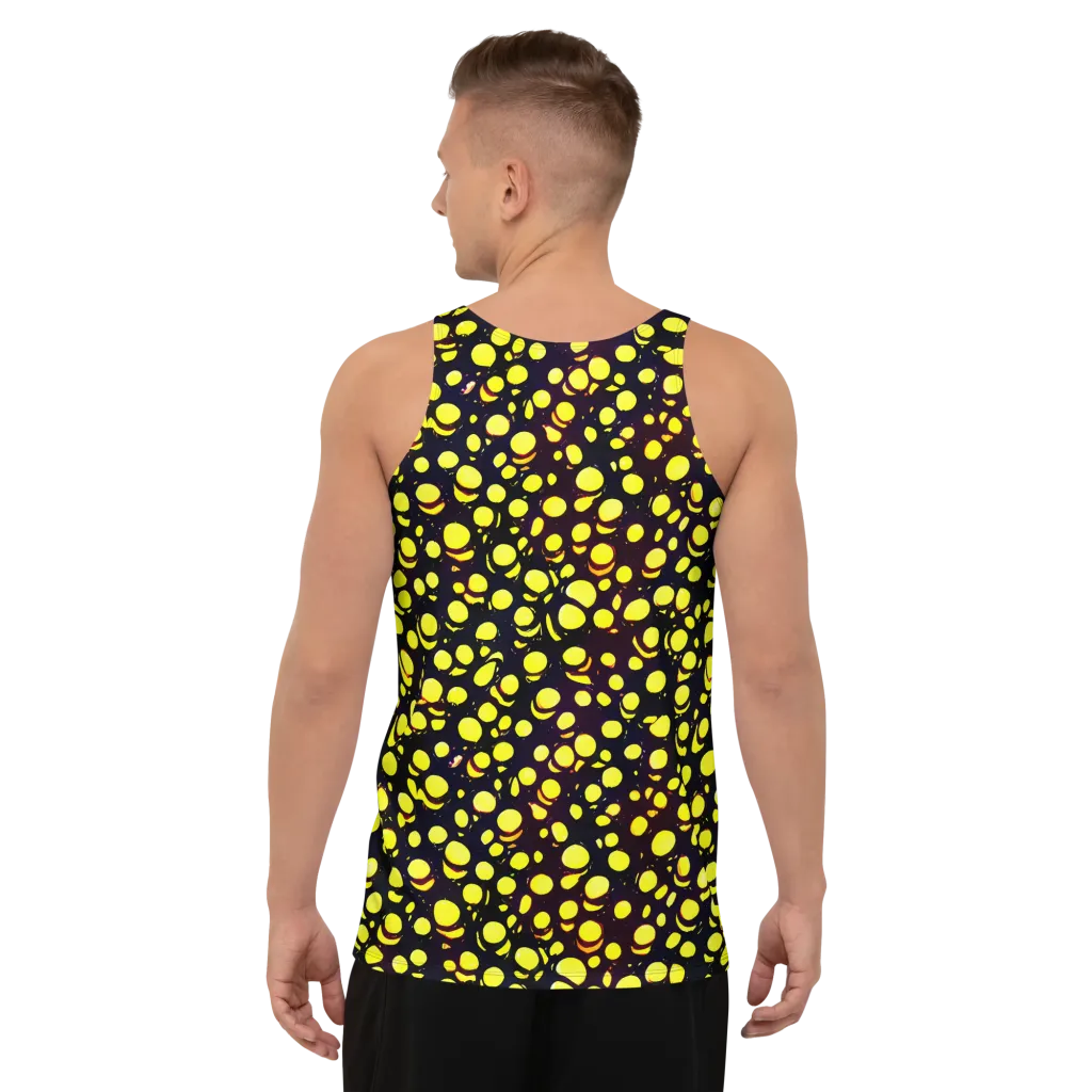 Luminous Scatter on Men's Tank Top — Back
