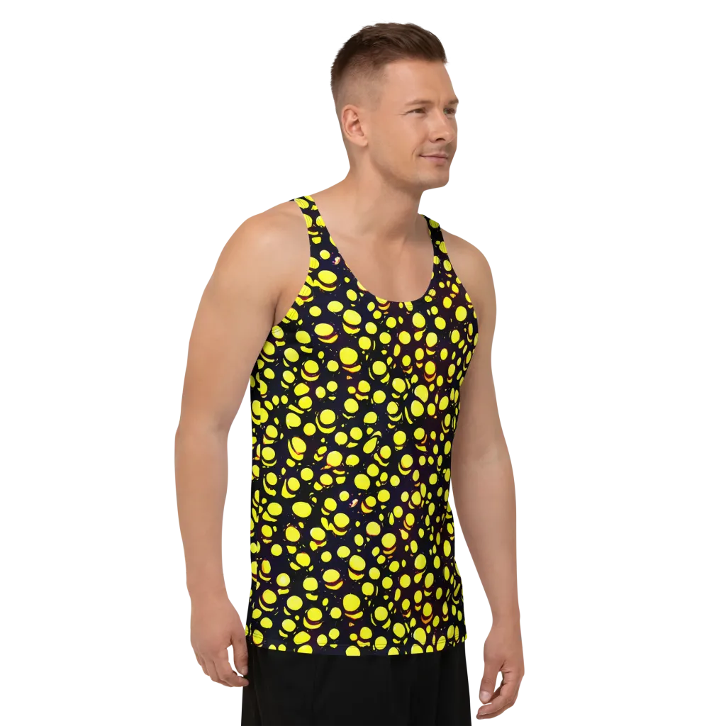 Luminous Scatter on Men's Tank Top — Right Front