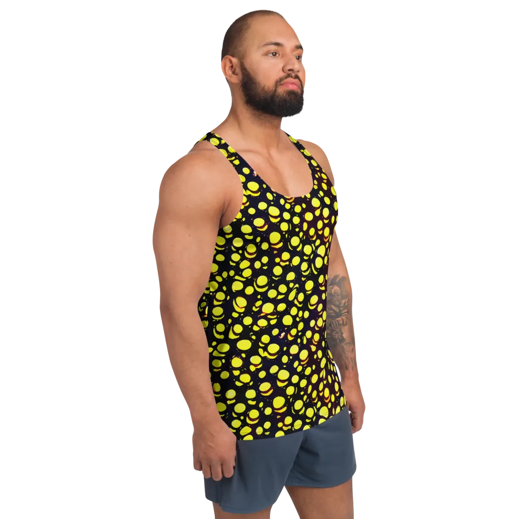 Luminous Scatter on Men's Tank Top — Right Front